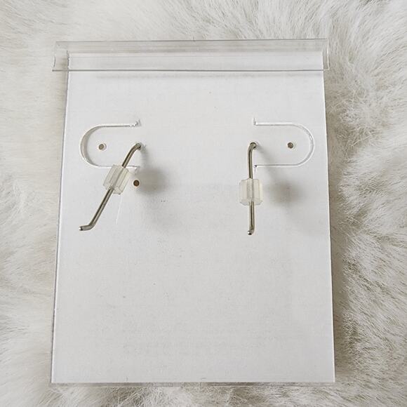 NEW Peyote Bird Free Spirit Sterling Silver Purple Crystal Dangle Hook Earrings - Picture 6 of 8